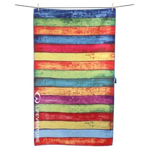 Дорожное полотенце Lifeventure Soft Fibre Striped Planks - Giant