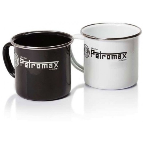 Стальная эмалированная чашка Petromax, черная