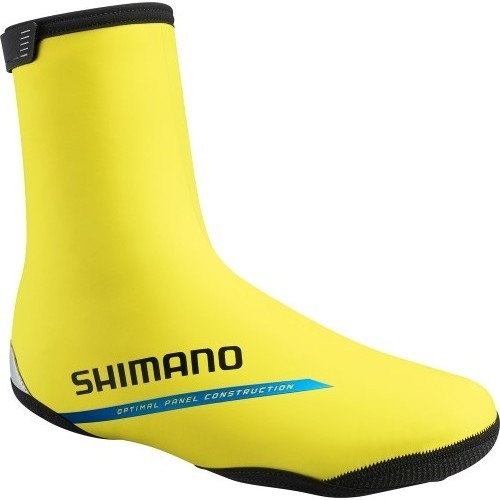 Леггинсы для велосипедной обуви Shimano, размер M (40-42), желтые