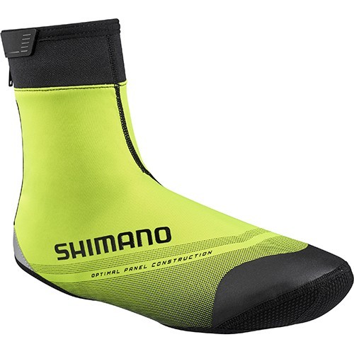 Shimano S1100R Soft Shell riteņbraukšanas apavu legingi, neona dzeltens, XL izmērs (44-47)