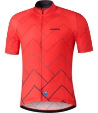Vyriški dviratininko marškinėliai Shimano, dydis L, raudononi