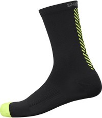 Ilgos kojinės Shimano, S-M(45-48), juodos/geltonos
