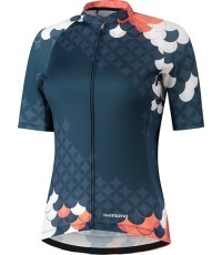 Moteriški dviratininko marškinėliai Shimano Mizuki, dydis S, tamsiai mėlyni
