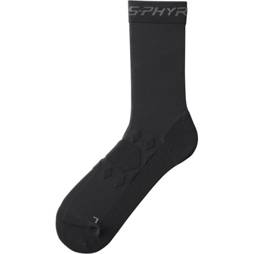Высокие носки Shimano S-Phyre, размер XL (46-48), черные