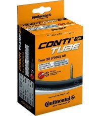 Dviračio padangos kamera Continental Tour 28, 47/62-584/622, Dunlop ventilis