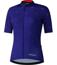 Moteriški dviratininko marškinėliai Shimano Sumire, dydis L, tamsiai mėlyni