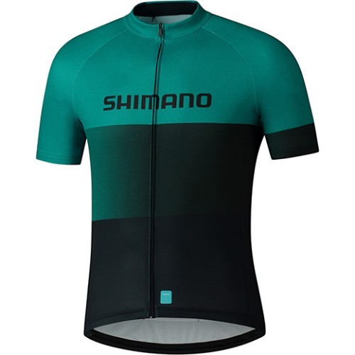 Мужская велофутболка Shimano Team, размер XL, зеленая