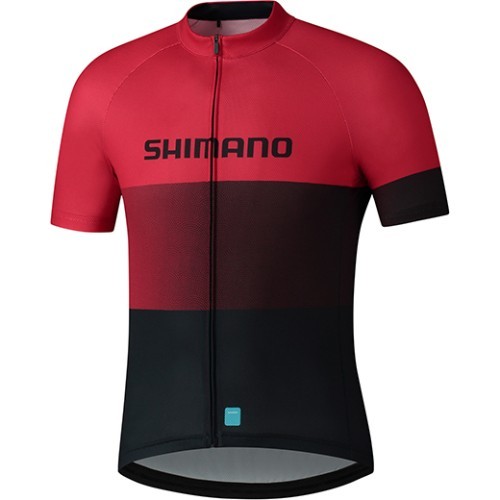 Мужская велофутболка Shimano Team, размер XL, красная