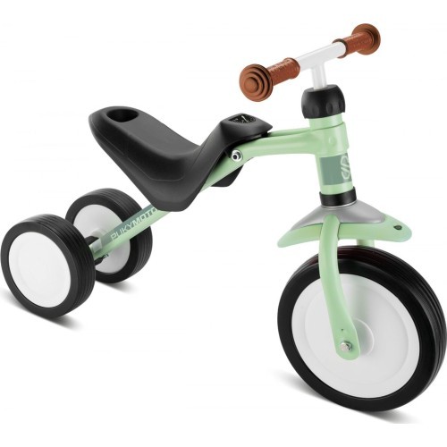 Балансировочный велосипед PUKY Pukymoto пастельно-зеленого цвета
