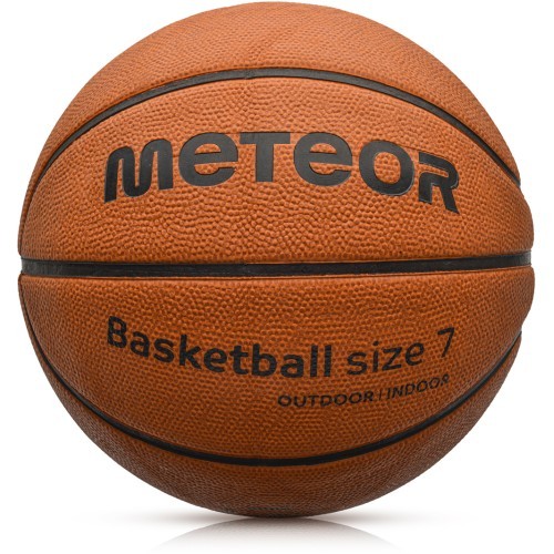 Клеточный тренировочный баскетбольный мяч №7 коричневый 8 панелей