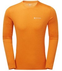 Vyriški marškinėliai Montane Dart Long Sleeve - Oranžinė