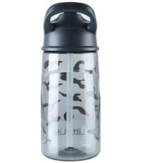 Vaikiška gertuvė Littlelife Flip Top Water Bottle 550 ml - Pilka