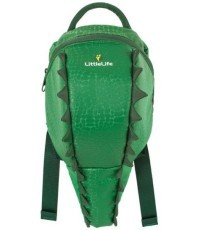 Vaikiška kuprinė-krokodilas „LittleLife Toddler Backpack Crocodile“ - Žalia