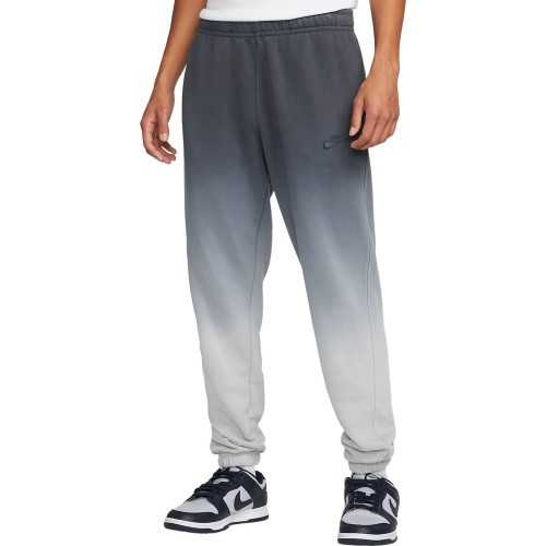 Nike Kelnės Vyrams M Nk Club+ Cf Pant Dip Dye Grey DQ4631 070