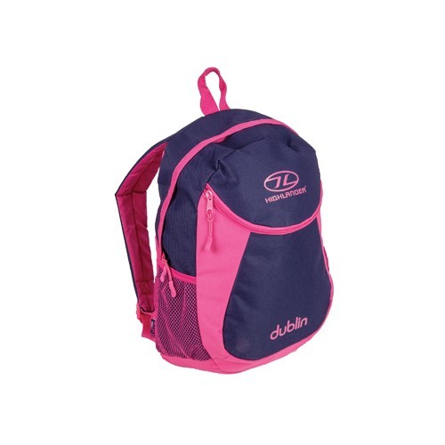 Рюкзак Highlander Dublin, 15 л, фиолетово-розовый
