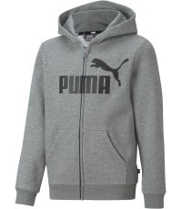 Puma Džemperis Paaugliams Ess Big Logo Fz Grey 586967 03