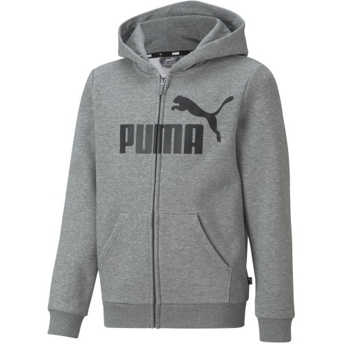 Puma Džemperis Paaugliams Ess Big Logo Fz Grey 586967 03