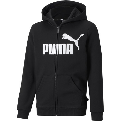Puma Džemperis Paaugliams Ess Big Logo Fz Black 586967 01