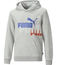 Puma Džemperis Paaugliams Ess+ Logo Power Hoodie Grey 673262 04