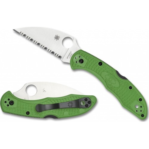 Folding Knife Spyderco C88FSWCGR2 Salt 2, Green