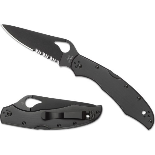 Folding Knife Spyderco BY03BKPS2 Cara Cara 2, Black