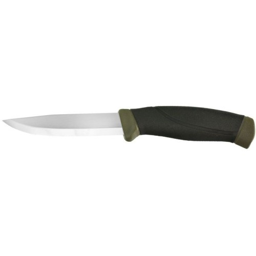 Нож Morakniv Companion MG Heavy Duty, углеродистая сталь, оливковое покрытие.