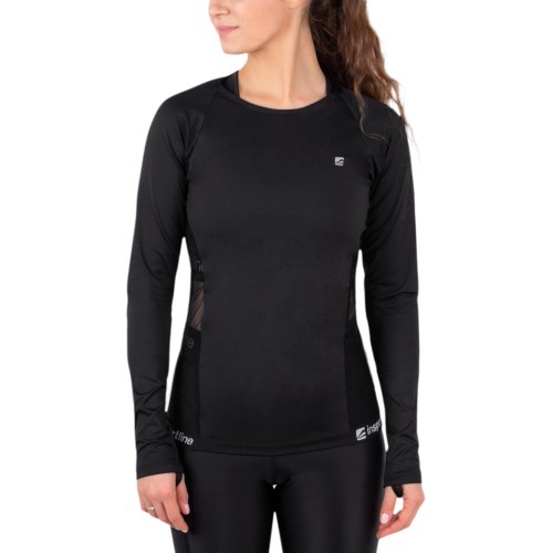 Sieviešu krekls inSPORTline T-Long T-krekls - Black