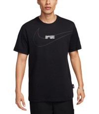 Nike Marškinėliai Vyrams Nsw Tee 6Mo Swoosh Black FQ3785 010