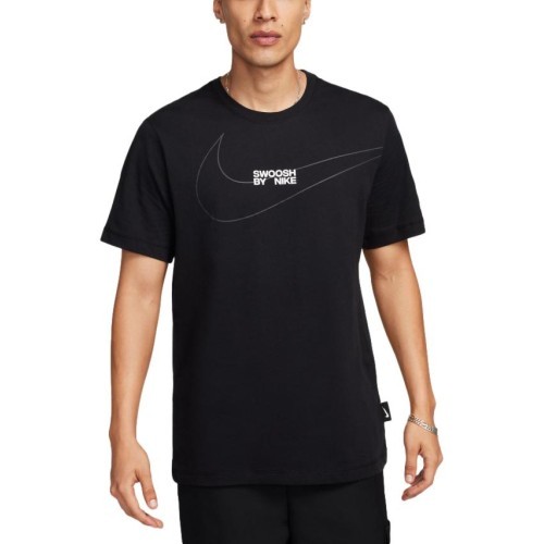 Nike Marškinėliai Vyrams Nsw Tee 6Mo Swoosh Black FQ3785 010