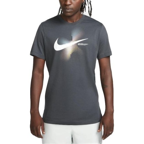Nike Marškinėliai Vyrams Nsw Tee 6Mo Swoosh Grey FQ7998 060