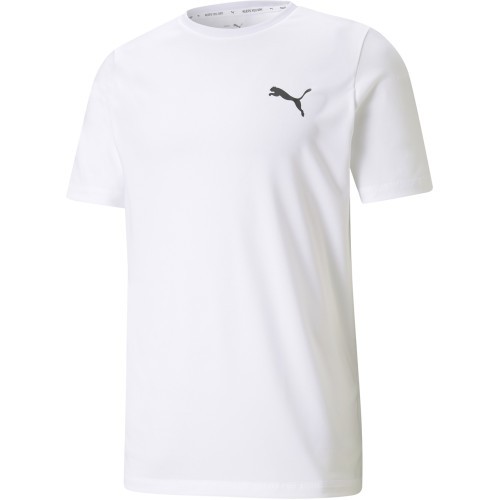Puma Marškinėliai Vyrams Active Small Logo White