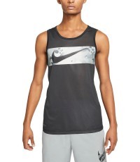 Nike Marškinėliai Vyrams M NK Leg Tank Sw Camo Black