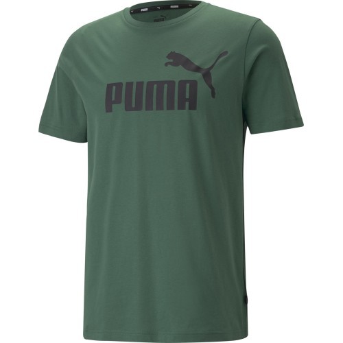 Puma Marškinėliai Vyrams Ess Logo Tee Green 586667 46