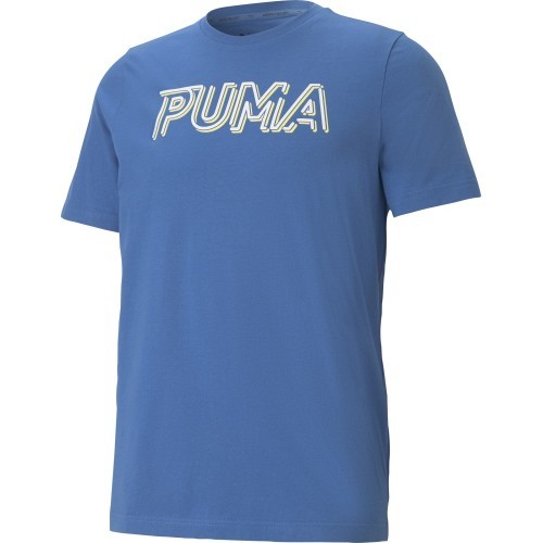 Puma Marškinėliai Vyrams Modern Sports Logo Blue
