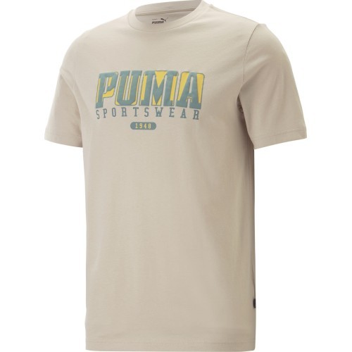 Puma Marškinėliai Vyrams Graphics Retro Tee Granola Cream 674486 88