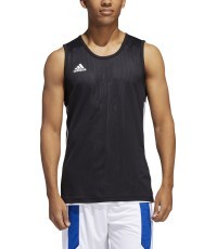 Adidas Krepšinio Marškinėliai 3G Spee Rev Jrs Black White