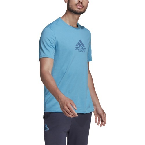 Adidas Marškinėliai Vyrams M Ten Game G Tee Blue HC1648