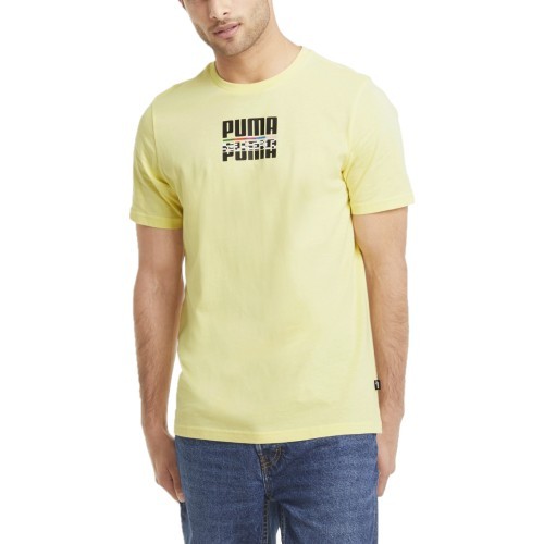 Puma Marškinėliai Core International Tee Yellow
