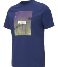 Puma Marškinėliai Vyrams Photo Tee Elektro Blue