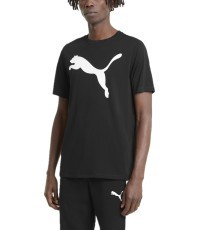 Puma Marškinėliai Vyrams Active Big Logo T Black