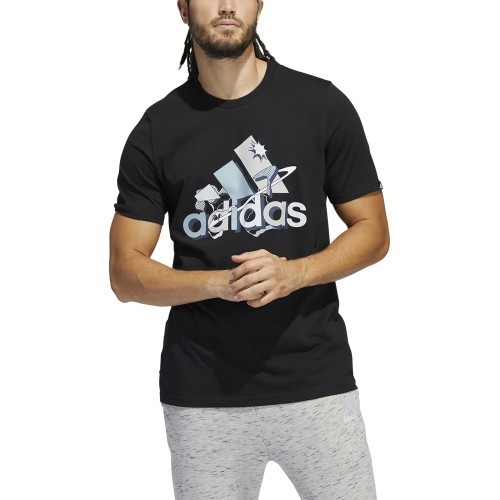 T-krekls Adidas Fluid Sport Bos Graphic M, melns