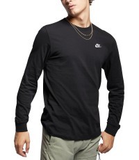 Nike Marškinėliai Vyrams M NSW Club Tee-Ls Black