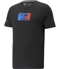 Puma Marškinėliai Vyrams Bmw Mms Logo Tee + Black 535884 01
