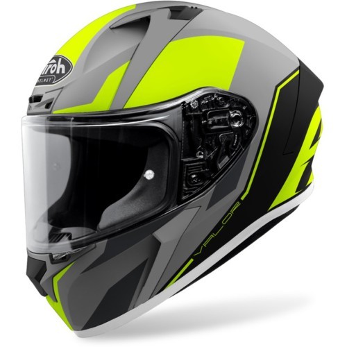 Мотоциклетный шлем Airoh Valor Wings Matte Yellow 2022
