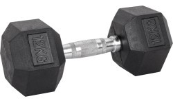 Hexagonal dumbbell inSPORTline HEX 12kg