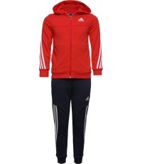 Adidas Sportinis Kostiumas Paaugliams B Cotton Ts Blue Red HU1547