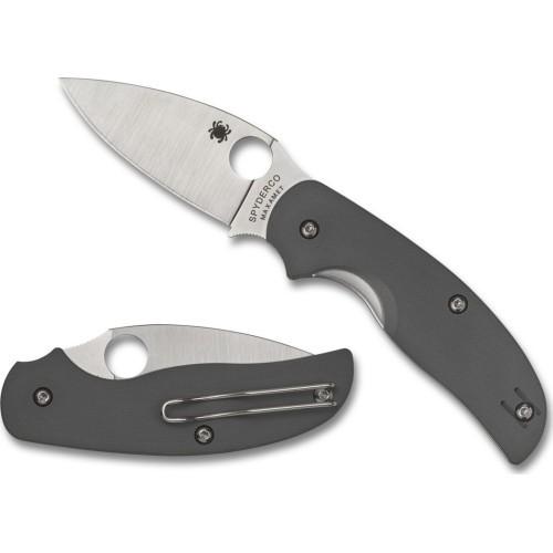 Folding Knife Spyderco C123GPGY Sage 1, Cool Gray
