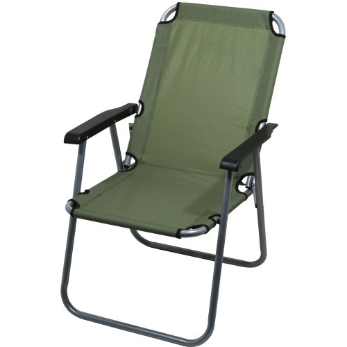 Cattara Lyon saliekamais kempinga krēsls - tumši zaļš