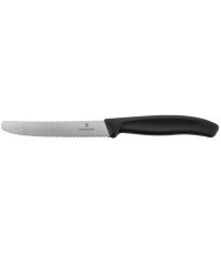 Нож для томатов Victorinox 6.7833, зубчатый, 11 см, черный
