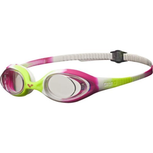 Детские очки для плавания Arena Spider JR, желтый и розовый - 16